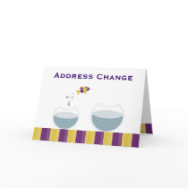 Address Change cards
