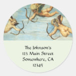 Address Label Round Sticker