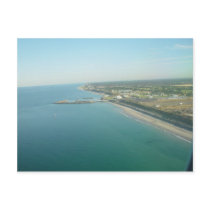 Adelaide Coastline With Marina At South Australia Post Cards