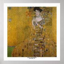 Adele Bloch Bauer by Gustav Klimt Poster