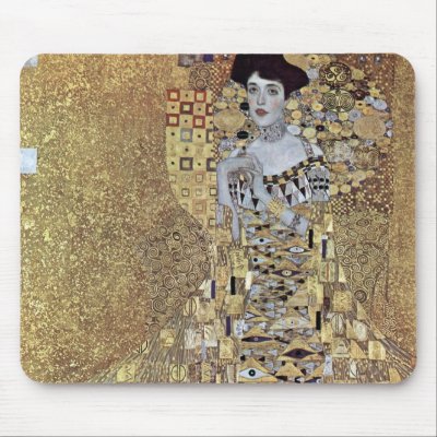 Adele Bloch-Bauer I Mouse Pads by KlimtGallery