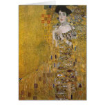 Adele Bloch-Bauer's Portrait  by Gustav Klimt Greeting Cards