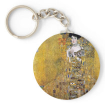 Adele Bloch-Bauer's Portrait  by Gustav Klimt Keychains