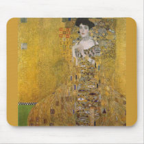 Adele Bloch-Bauer's Portrait  by Gustav Klimt Mousepads