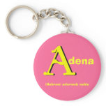 Adena Keychain