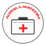 Adesivo: Alergia a Amendoim Sticker
