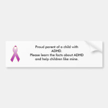 ADHD Bumper Sticker