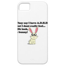ADHD bunny iPhone 5 Cases