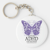 ADHD Butterfly Keychains