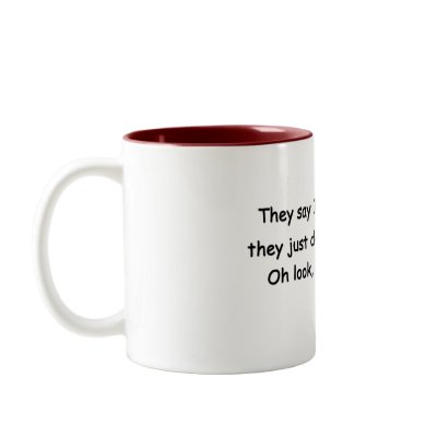 ADHD Chicken Mugs by ironydesign