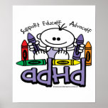 ADHD CRAYONS posters