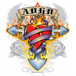ADHD Cross & Heart photo sculptures