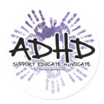 ADHD Handprint Stickers