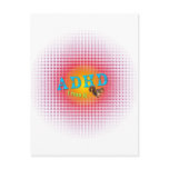 ADHD - i has it - squirrel Post Cards