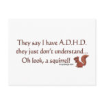 ADHD Squirrel Humour