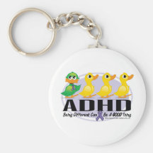 ADHD Ugly Duckling Key Chain