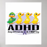 ADHD Ugly Duckling Poster