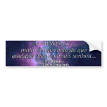 Adhesive p cars the universe is… bumper stickers