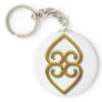 Adinkra-earth-gold Keychains