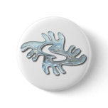 Adinkra-peace-glass Button