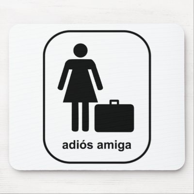 adios_amiga_Black Mousepads by DubsDesigns