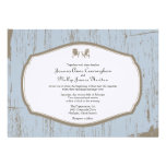 Adirondack Chairs Rustic Wedding Personalised Invitations