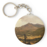 Adirondacks by Asher Brown Durand Keychain