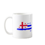 Adjara flag map coffee mug