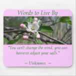 ADJUST YOUR SAILS - Apple Blossom II mousepads