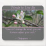 ADJUST YOUR SAILS - Apple Blossoms I Mouse Mat