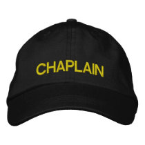 ADJUSTABLE cap for Chaplains Embroidered Hat
