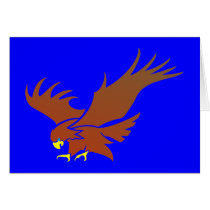 Adler eagle grußkarte