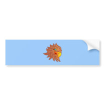 Adler eagle Kopf head Auto Sticker