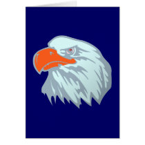 Adler eagle Kopf head Karte