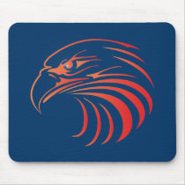 Adler eagle Kopf head Mauspad