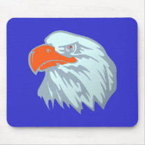 Adler eagle Kopf head Mousepad