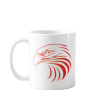 Adler eagle Kopf head Kaffeetasse