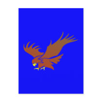 Adler eagle postkarte