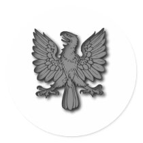 Adler eagle runde sticker