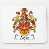 Adler Family Crest Mouse Pad