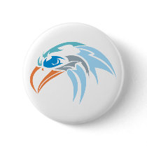 Adler Kopf eagle head Buttons