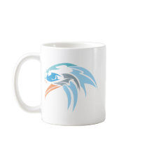 Adler Kopf eagle head Teetasse