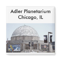 Adler Planetarium - Chicago, IL Refrigerator Magnet