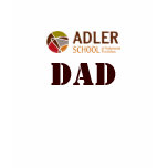 Adler School Dad T-Shirt 3