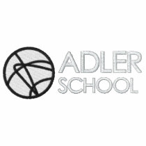 Adler School Embroidered Pullover 2 Embroidered Hoodie
