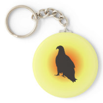 Adler Silhouette Schlüsselbänder