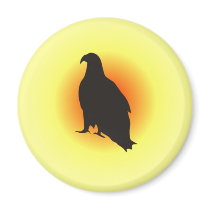 Adler Silhouette Magnete