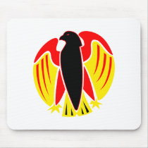 Adler Wappen Deutschland eagle crest Germany Mauspad