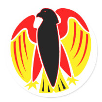 Adler Wappen Deutschland eagle crest Germany Sticker