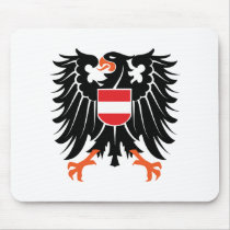 Adler Wappen Österreich eagle crest Austria Mousepads